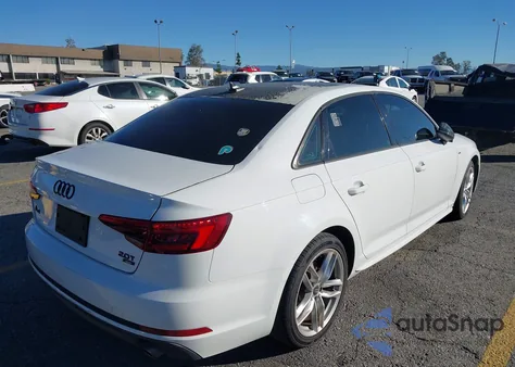 2017 Audi A4 2.0T Season Of Audi Ultra Premium из США, поврежденный, VIN WAUKMAF46HN040981